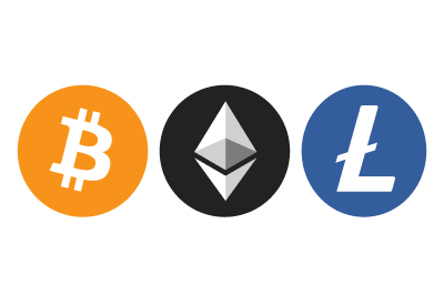 Cryptocurrency logo pay